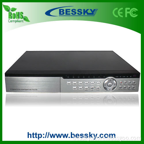 8CH H. 264 Full D1 Free DDNS DVR (BE-8208 D1)